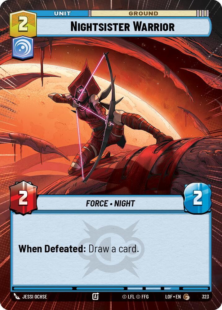 Nightsister Warrior (Hyperspace) [Legends of the Force] 323