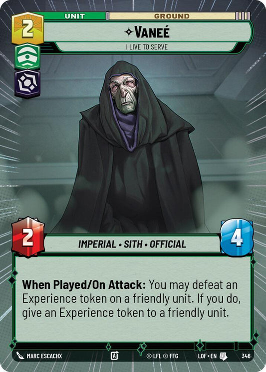 Vanee - I Live to Serve (Hyperspace) [Legends of the Force] 346