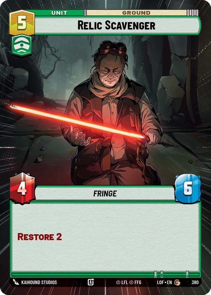 Relic Scavenger (Hyperspace) [Legends of the Force] 380