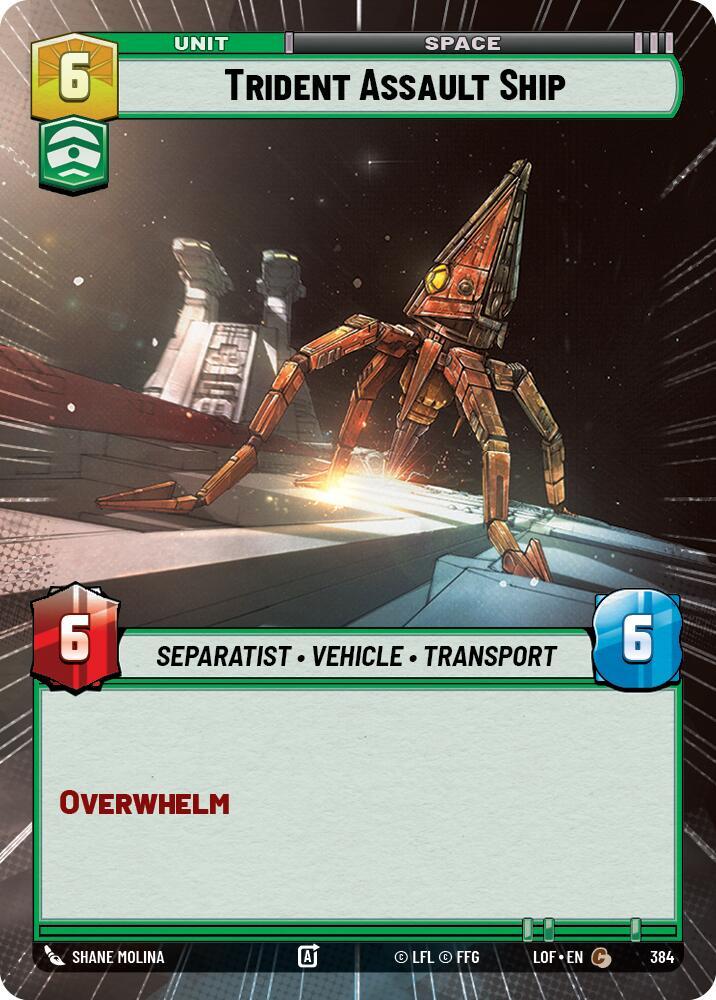 Trident Assault Ship (Hyperspace) [Legends of the Force] 384