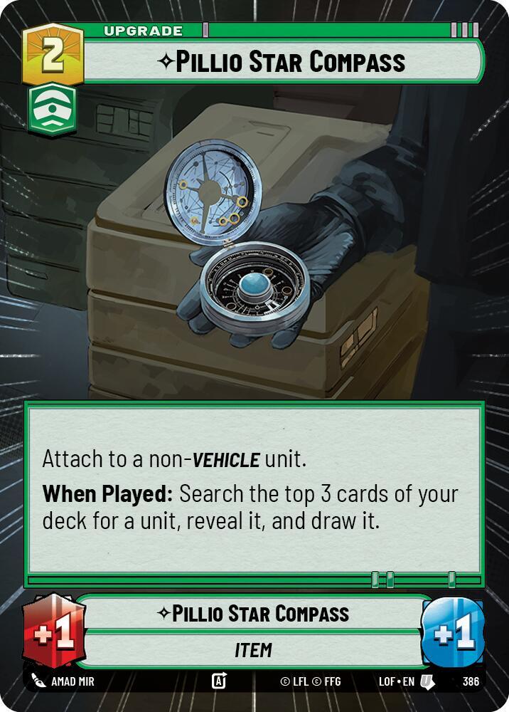 Pillio Star Compass (Hyperspace) [Legends of the Force] 386