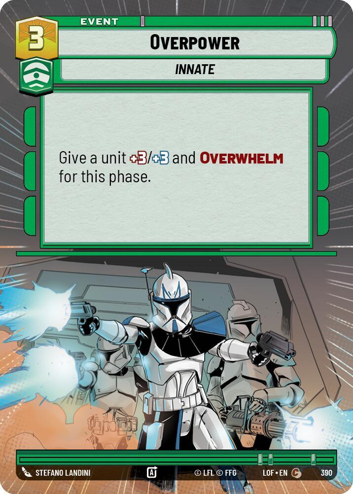Overpower (Hyperspace) [Legends of the Force] 390