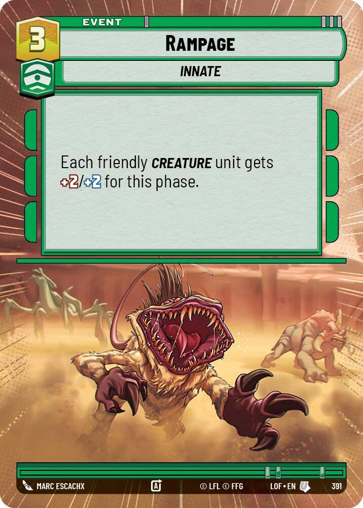 Rampage (Hyperspace) [Legends of the Force] 391