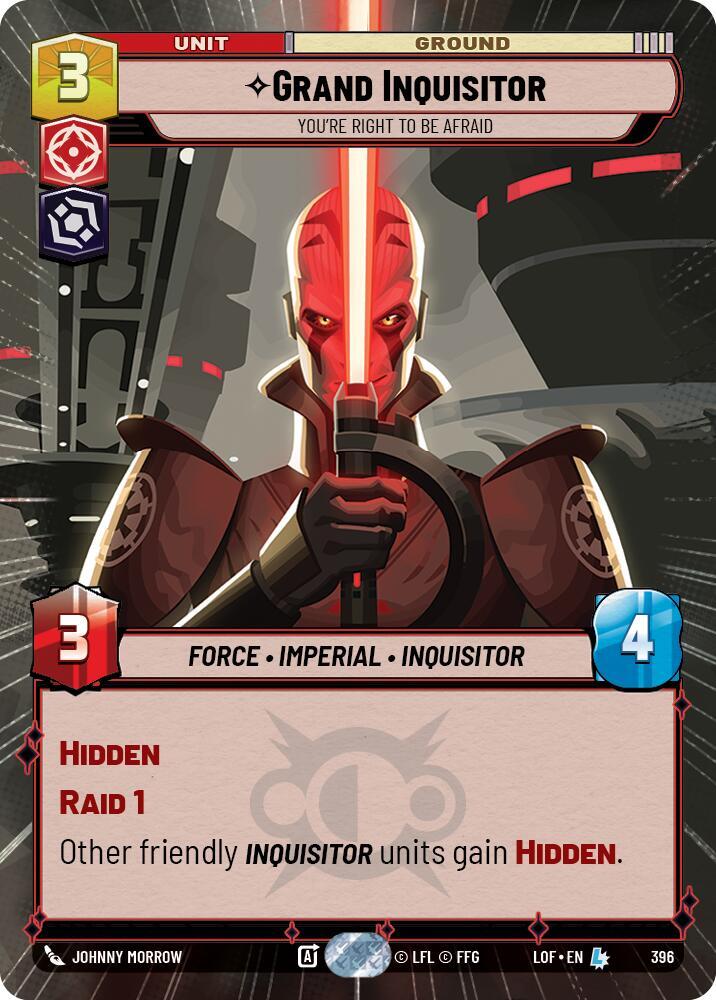 Grand Inquisitor - You're Right to Be Afraid (Hyperspace) [Legends of the Force] 396
