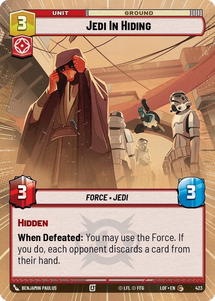 Jedi In Hiding (Hyperspace) [Legends of the Force] 423