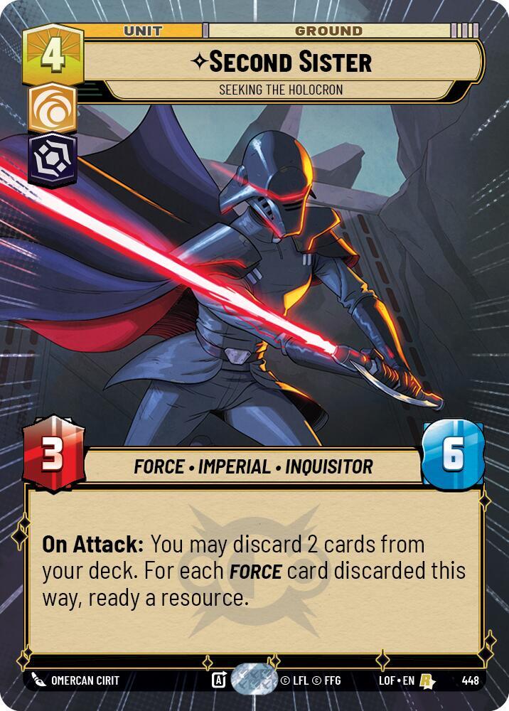 Second Sister - Seeking the Holocron (Hyperspace) [Legends of the Force] 448