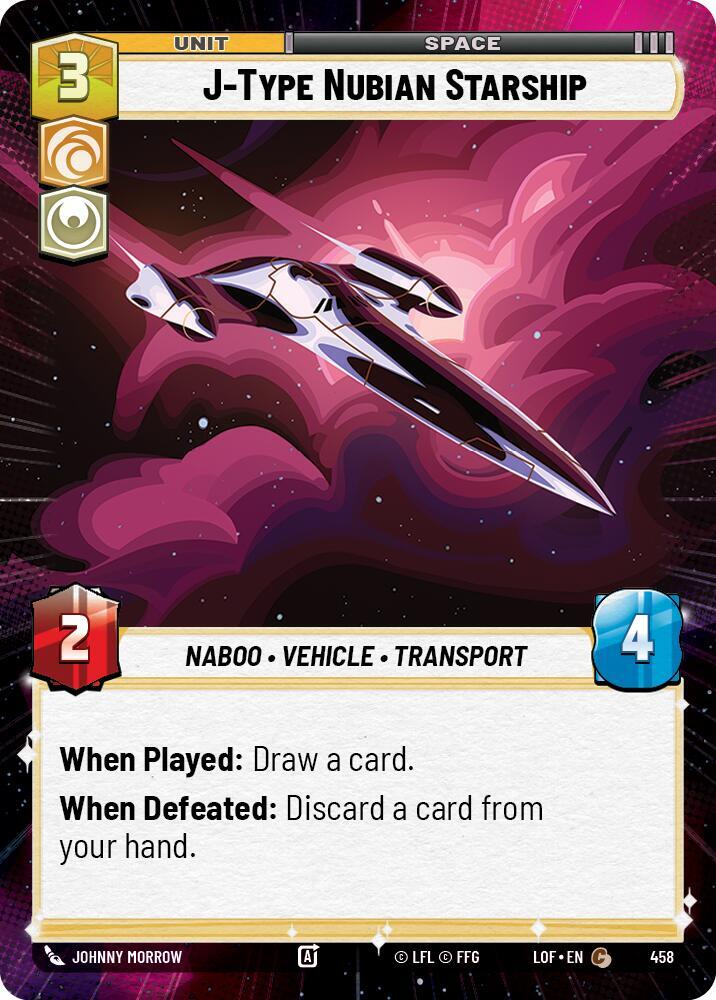J-Type Nubian Starship (Hyperspace) [Legends of the Force] 458