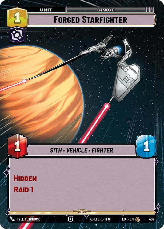 Forged Starfighter (Hyperspace) [Legends of the Force] 492