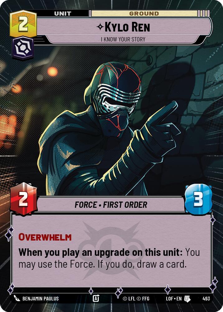 Kylo Ren - I Know Your Story (Hyperspace) [Legends of the Force] 493