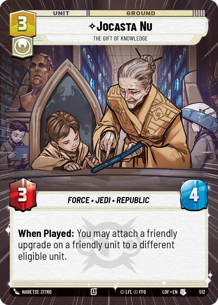 Jocasta Nu - The Gift of Knowledge (Hyperspace) [Legends of the Force] 512