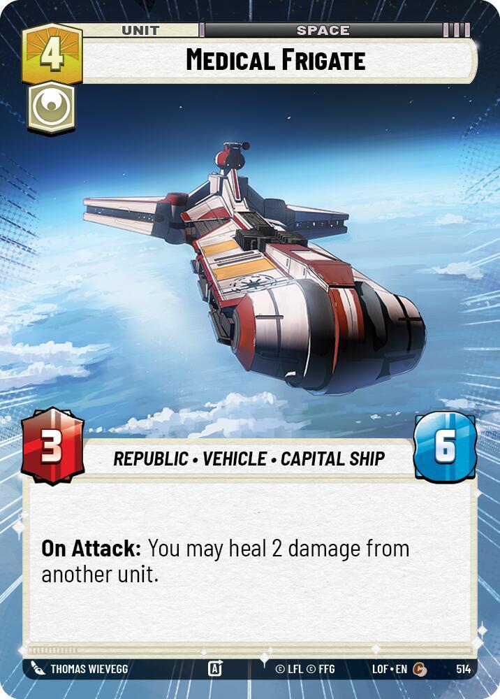 Medical Frigate (Hyperspace) [Legends of the Force] 514