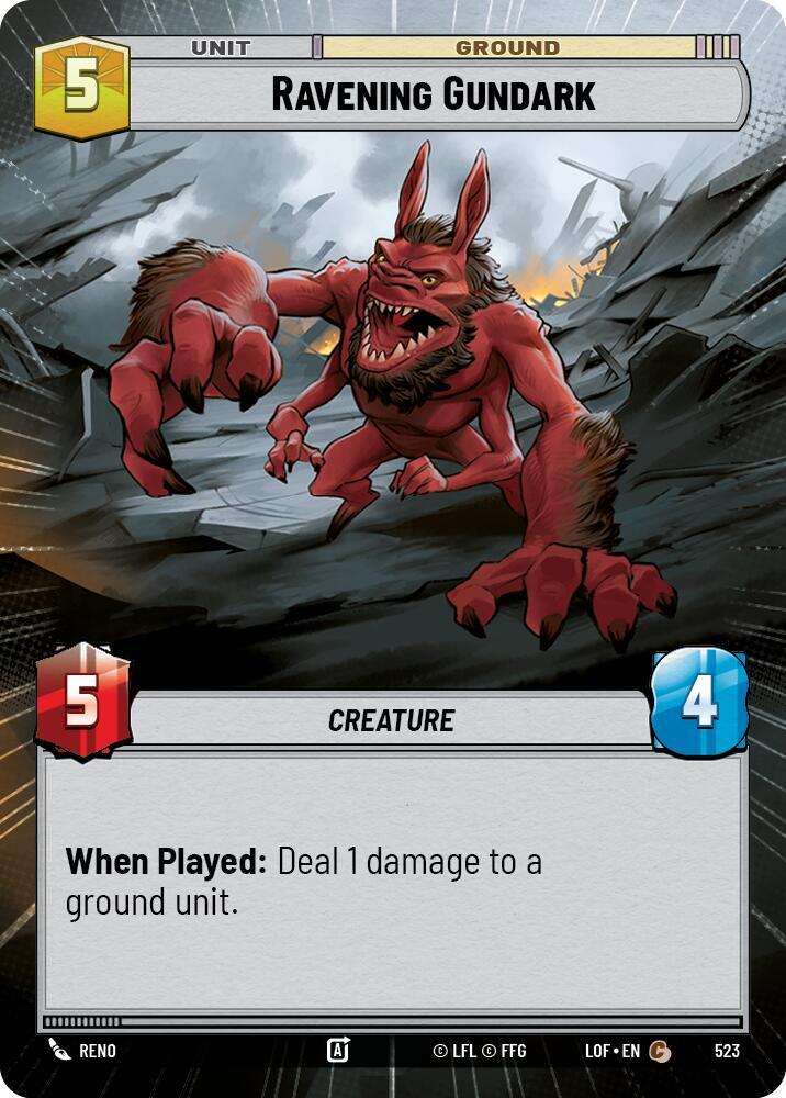 Ravening Gundark (Hyperspace) [Legends of the Force] 523