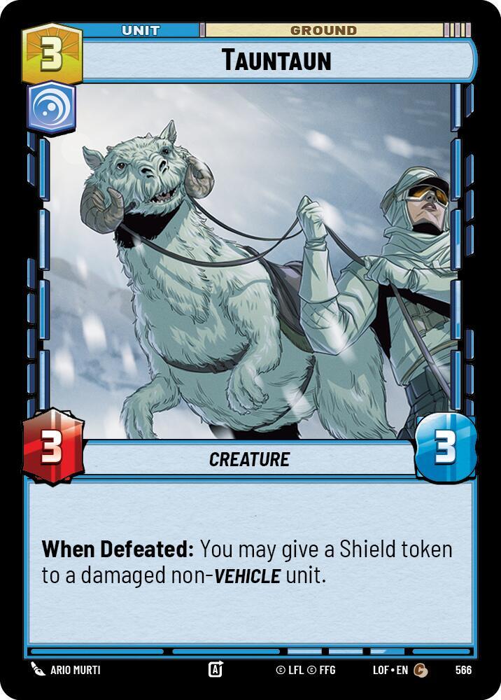 Tauntaun (Foil) [Legends of the Force] 566