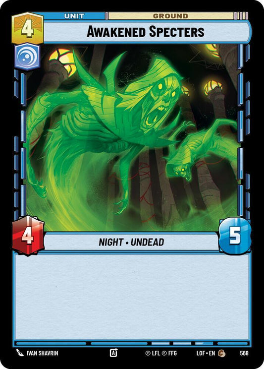 Awakened Specters (Foil) [Legends of the Force] 568