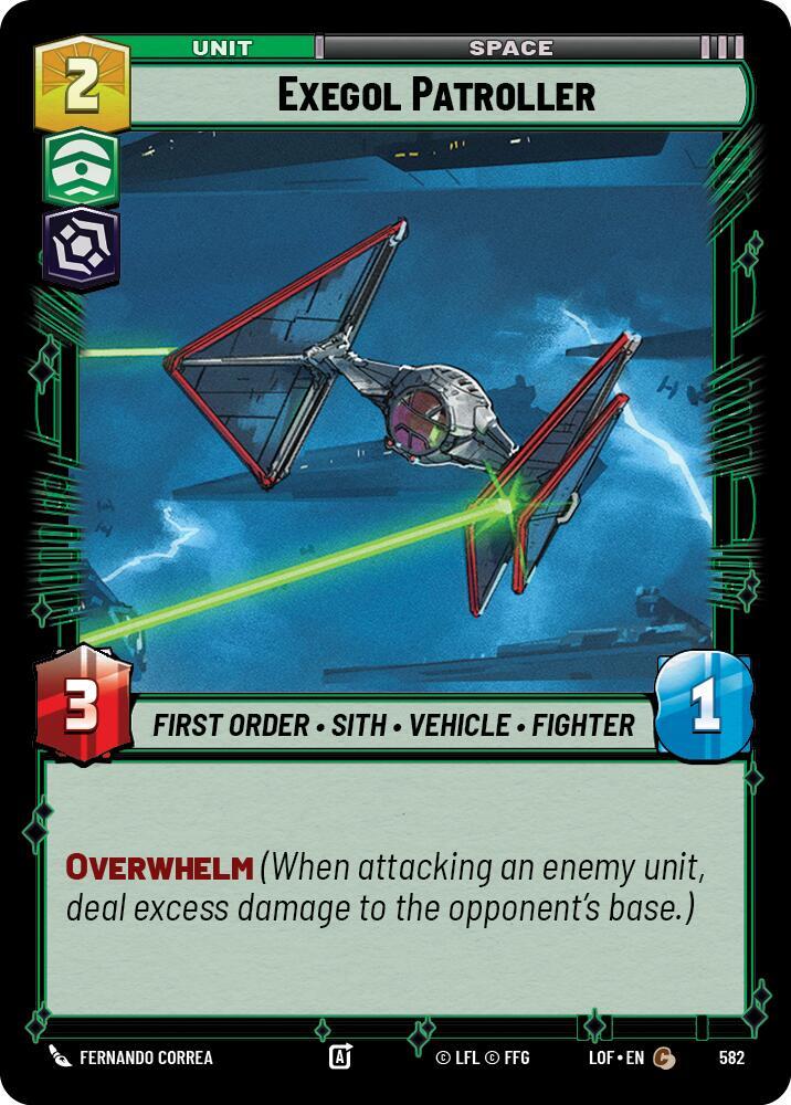 Exegol Patroller (Foil) [Legends of the Force] 582