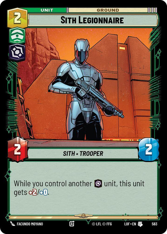 Sith Legionnaire (Foil) [Legends of the Force] 583