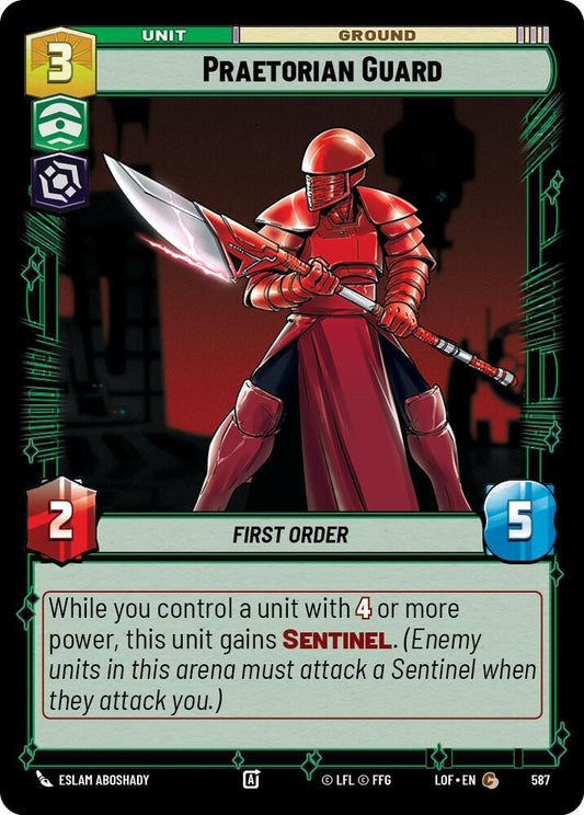 Praetorian Guard (Foil) [Legends of the Force] 587