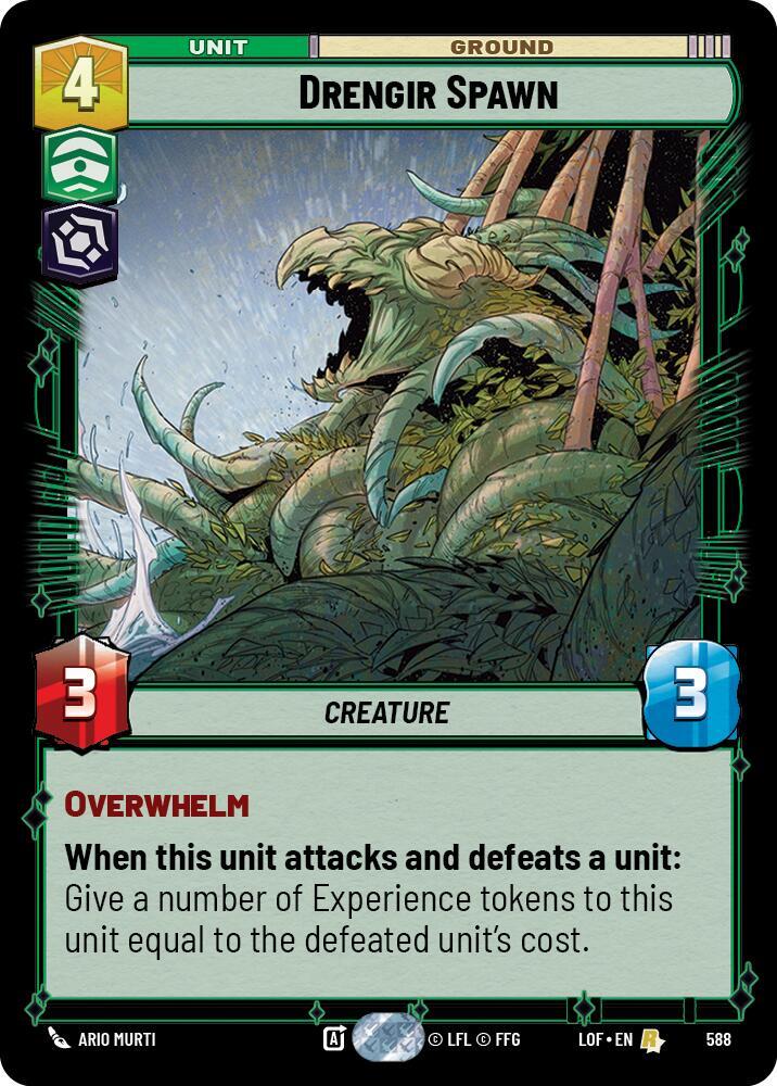 Drengir Spawn (Foil) [Legends of the Force] 588