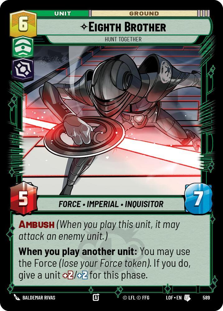 Eighth Brother - Hunt Together (Foil) [Legends of the Force] 589