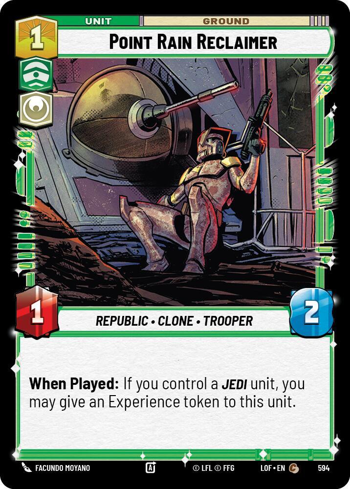 Point Rain Reclaimer (Foil) [Legends of the Force] 594