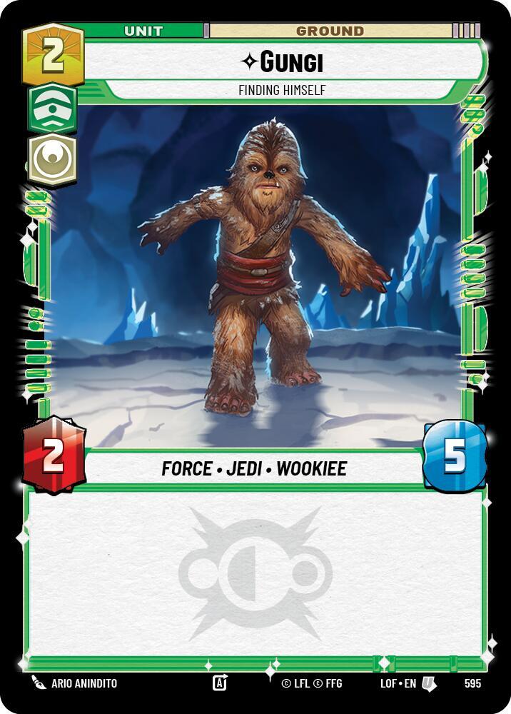 Gungi - Finding Himself (Foil) [Legends of the Force] 595