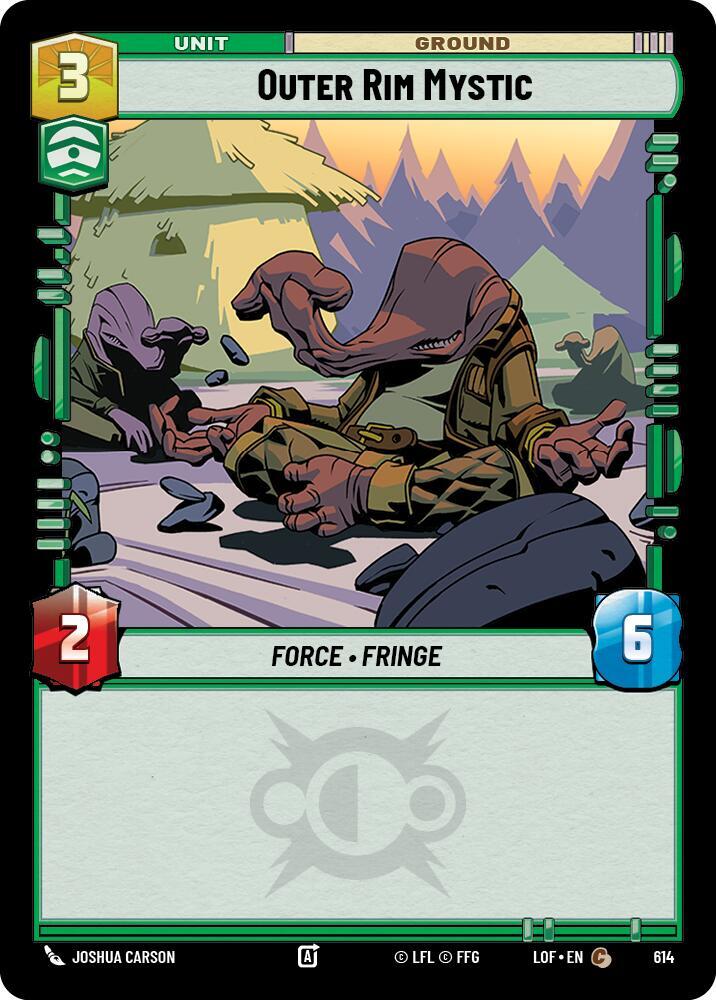 Outer Rim Mystic (Foil) [Legends of the Force] 614