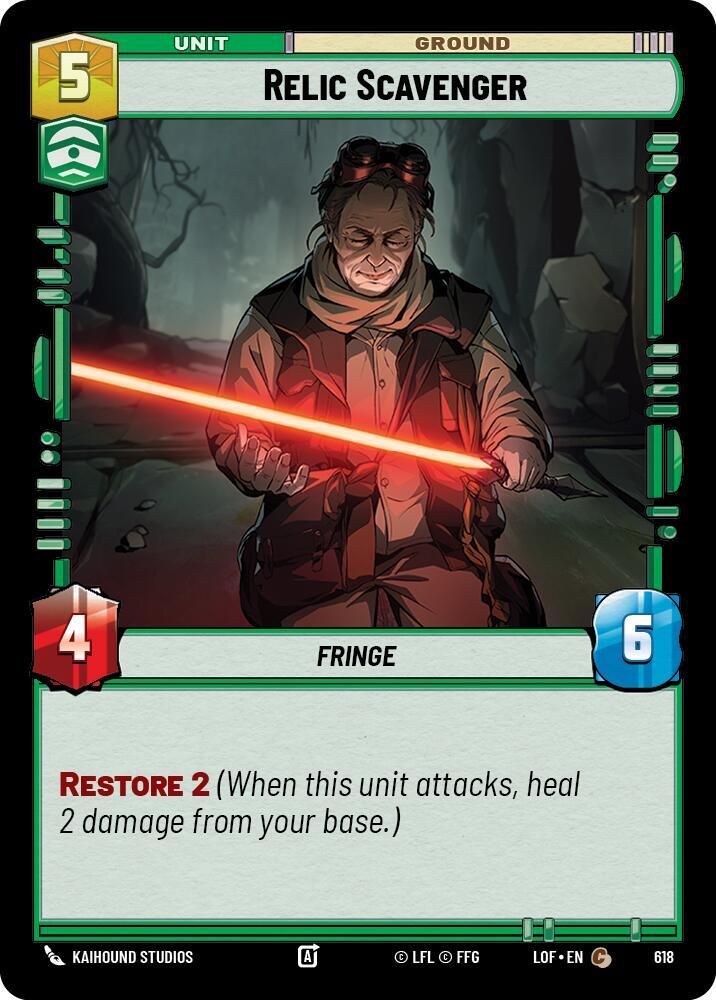 Relic Scavenger (Foil) [Legends of the Force] 618
