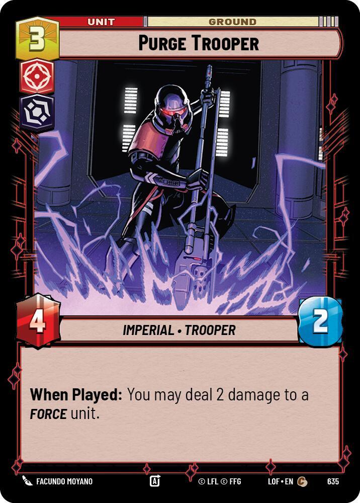 Purge Trooper (Foil) [Legends of the Force] 635
