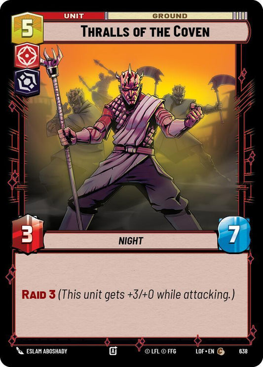 Thralls of the Coven (Foil) [Legends of the Force] 638