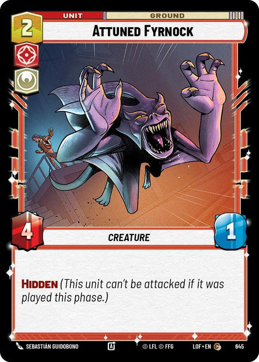Attuned Fyrnock (Foil) [Legends of the Force] 645