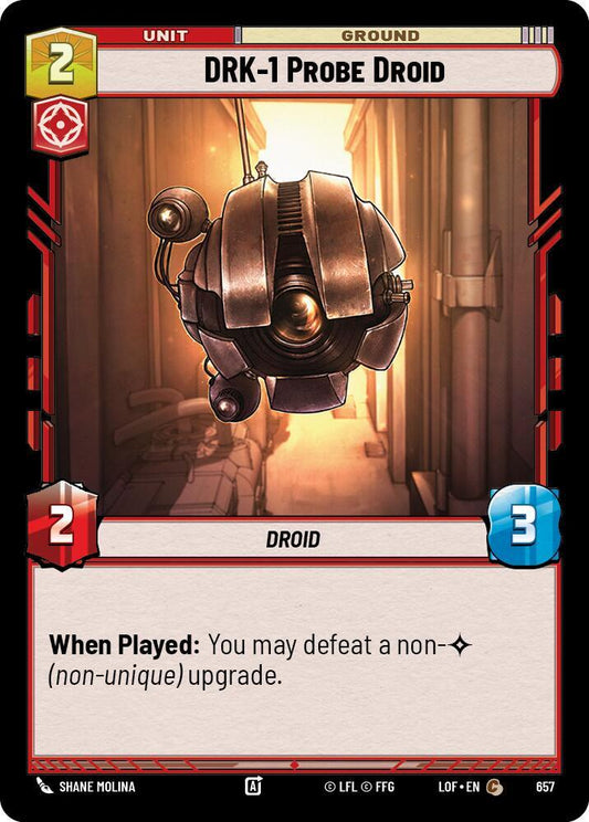 DRK-1 Probe Droid (Foil) [Legends of the Force] 657