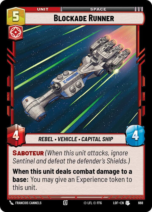 Blockade Runner (Foil) [Legends of the Force] 668