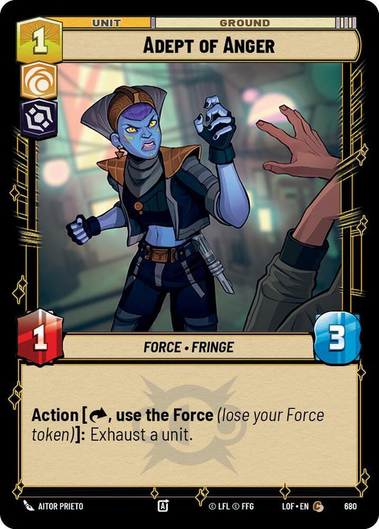 Adept of Anger (Foil) [Legends of the Force] 680
