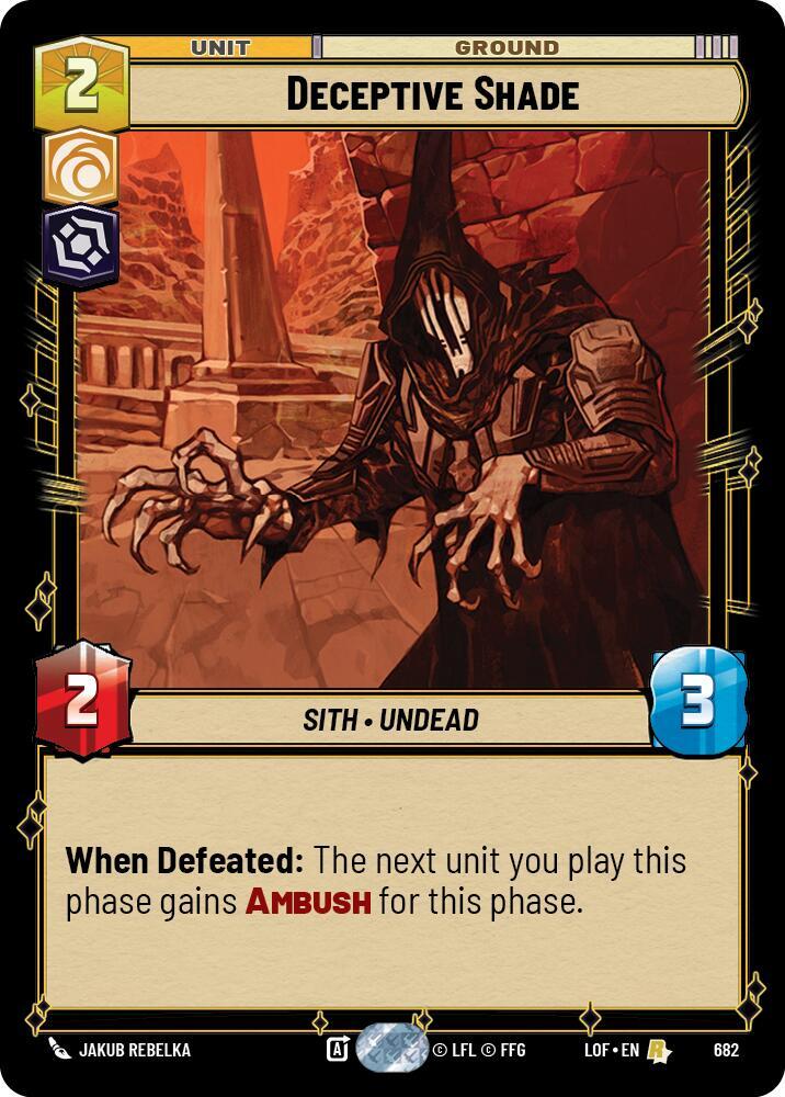 Deceptive Shade (Foil) [Legends of the Force] 682