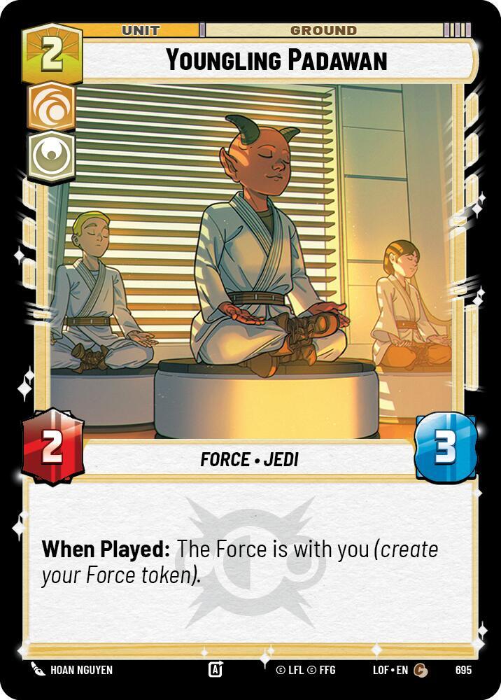 Youngling Padawan (Foil) [Legends of the Force] 695