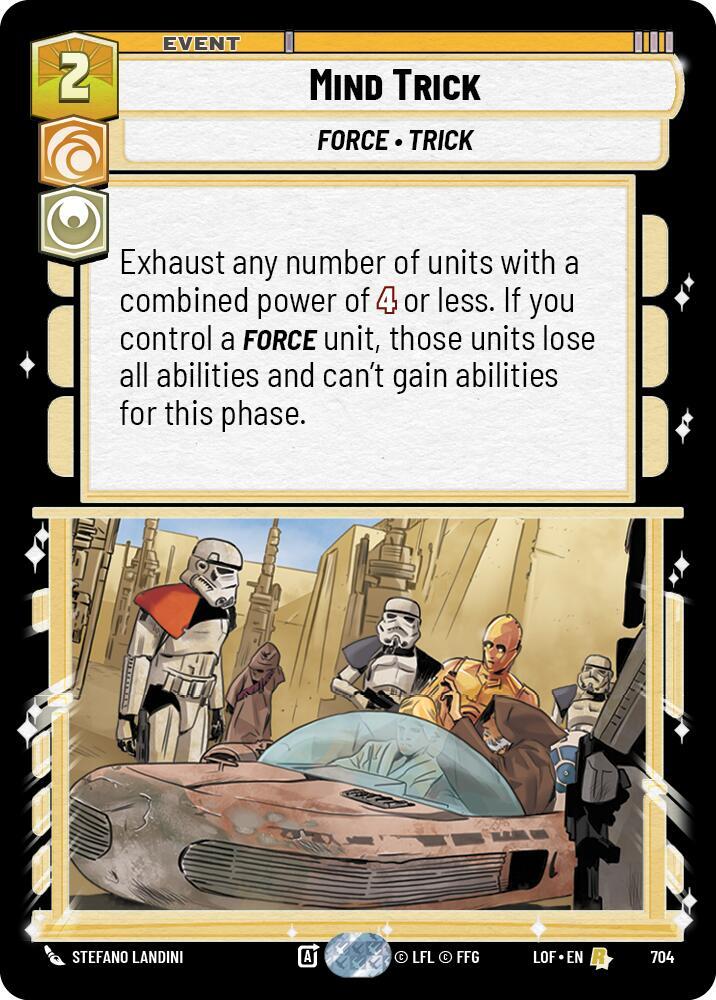 Mind Trick (Foil) [Legends of the Force] 704