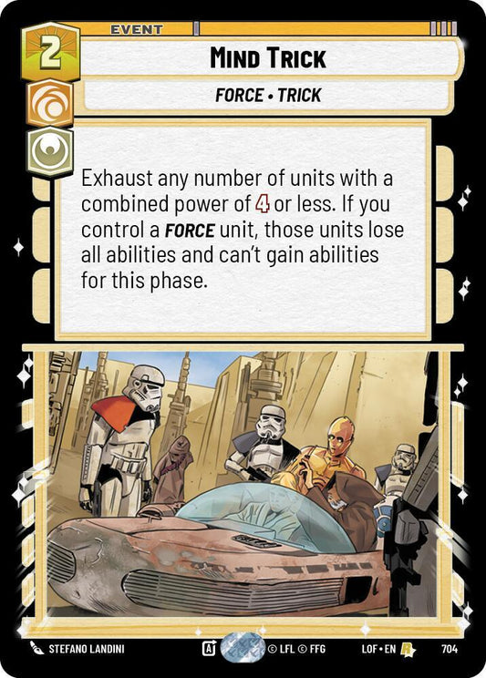 Mind Trick (Foil) [Legends of the Force] 704