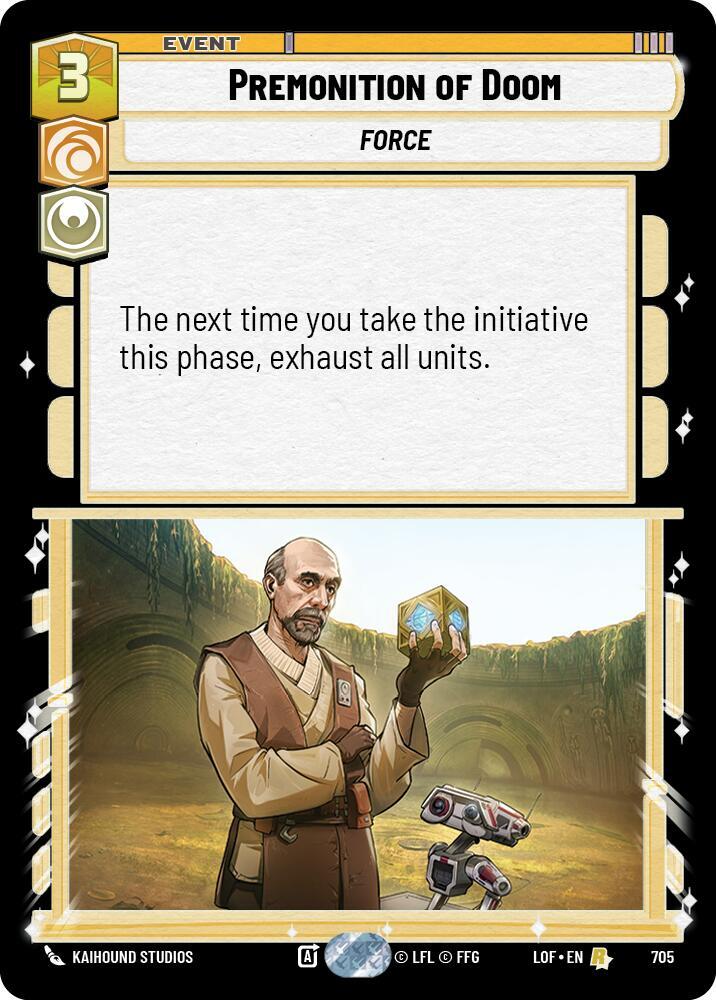 Premonition of Doom (Foil) [Legends of the Force] 705