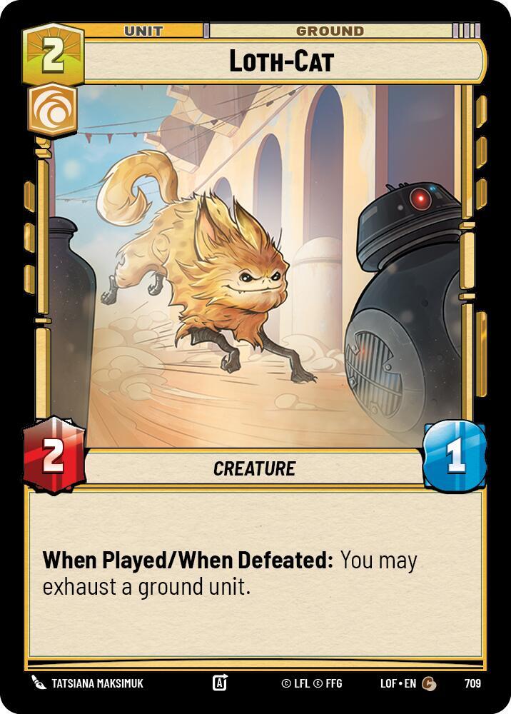 Loth-Cat (Foil) [Legends of the Force] 709