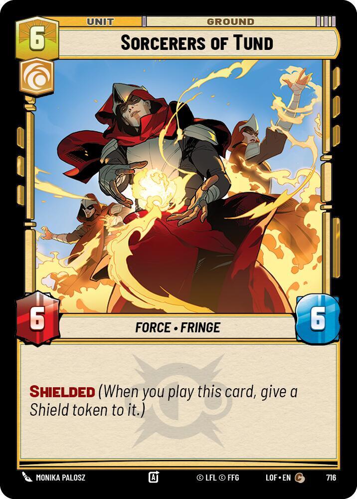 Sorcerers of Tund (Foil) [Legends of the Force] 716