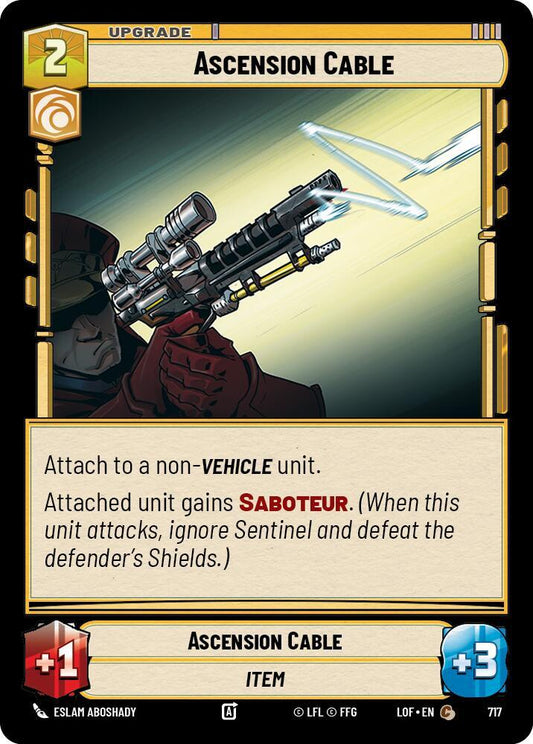 Ascension Cable (Foil) [Legends of the Force] 717