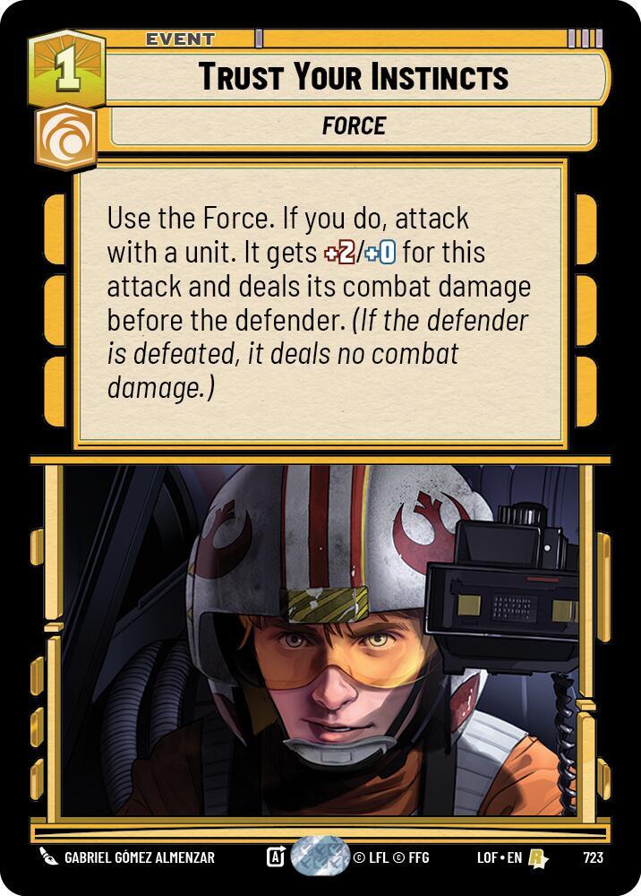 Trust Your Instincts (Foil) [Legends of the Force] 723