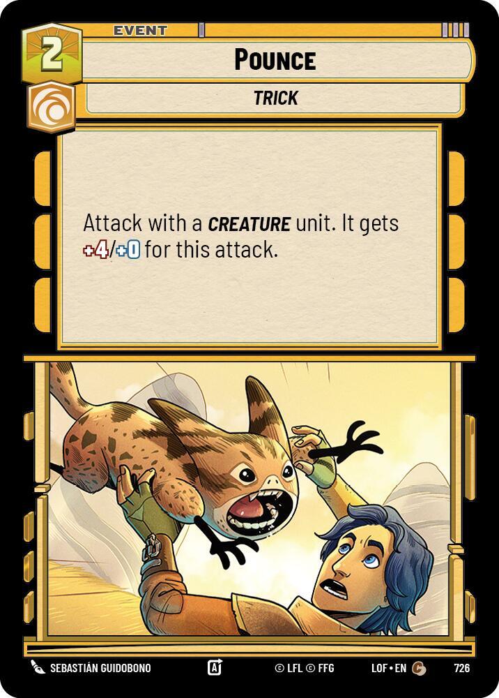 Pounce (Foil) [Legends of the Force] 726