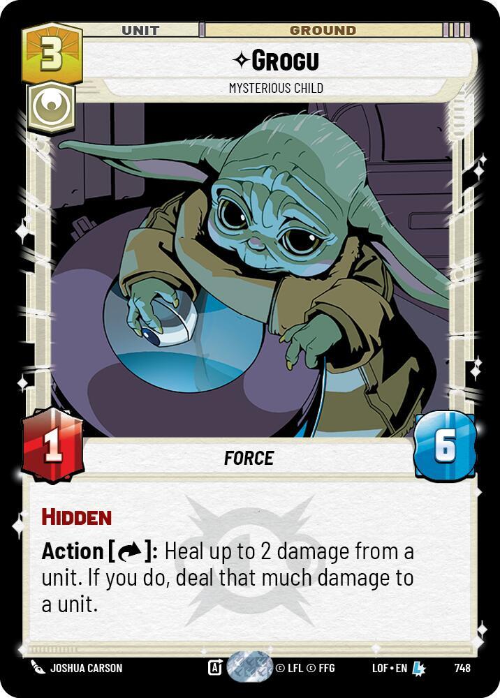 Grogu - Mysterious Child (Foil) [Legends of the Force] 748