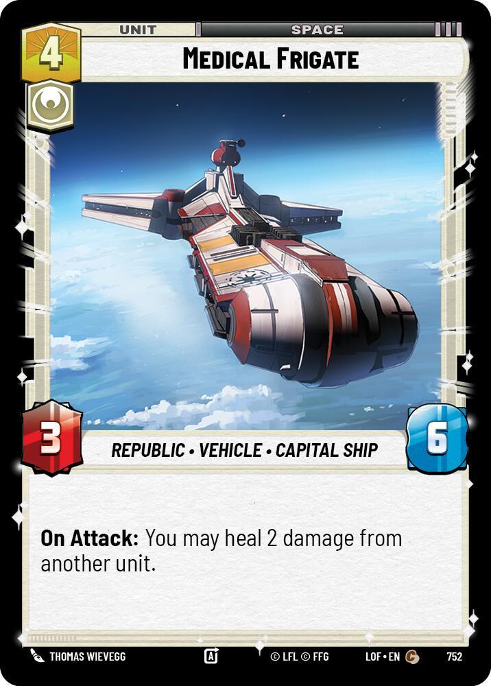 Medical Frigate (Foil) [Legends of the Force] 752