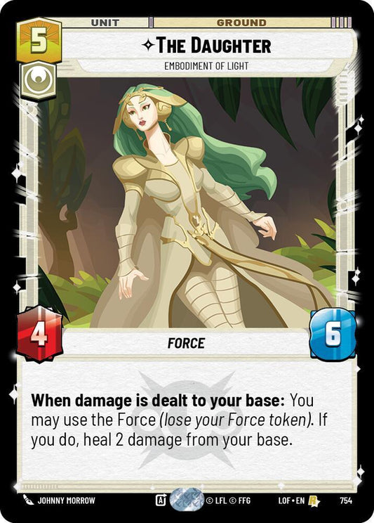 The Daughter - Embodiment of Light (Foil) [Legends of the Force] 754