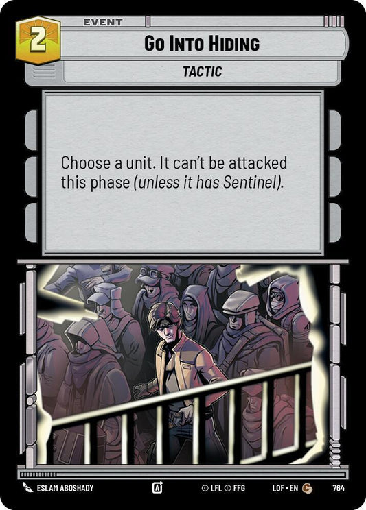 Go Into Hiding (Foil) [Legends of the Force] 764