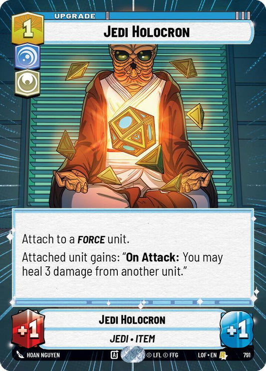 Jedi Holocron (Hyperspace Foil) [Legends of the Force] 791