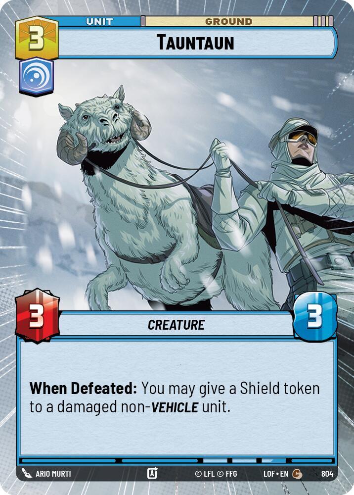 Tauntaun (Hyperspace Foil) [Legends of the Force] 804