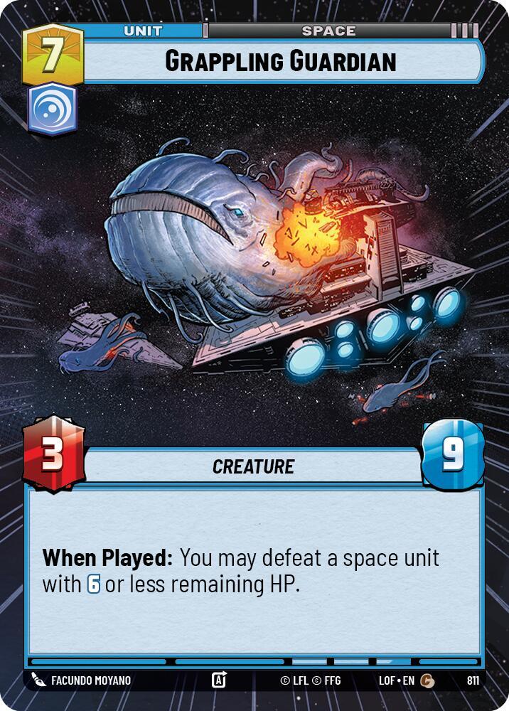 Grappling Guardian (Hyperspace Foil) [Legends of the Force] 811